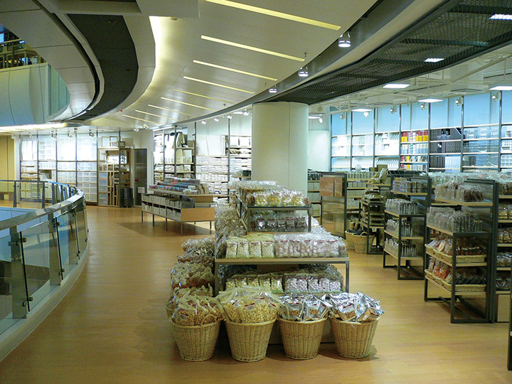 Muji store in Hong Kong