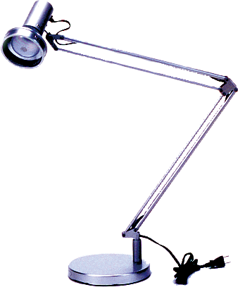 Aluminium desk lamp