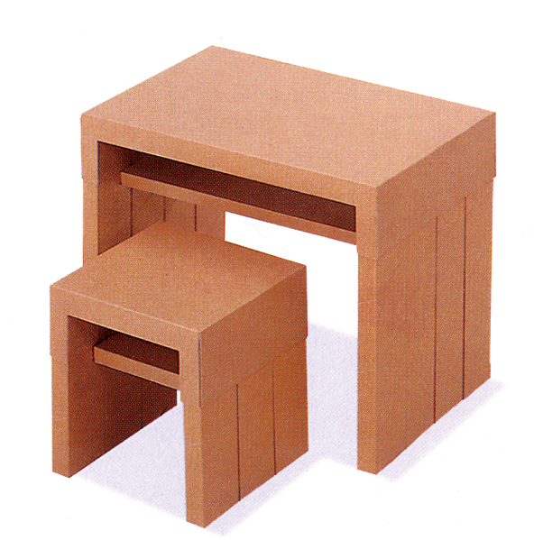 Cardboard child furniture