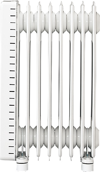 Oil-filled radiator heater