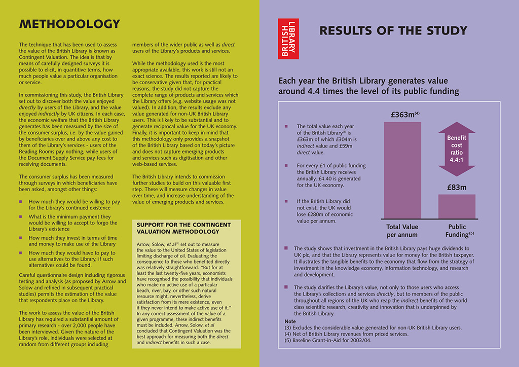 Value assessment of the British Library