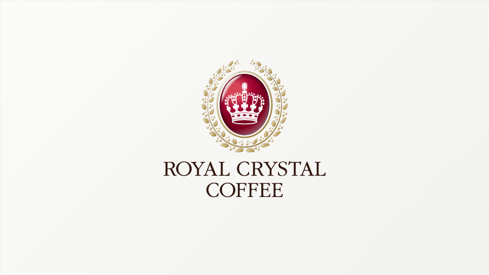 Royal Crystal Coffee Brand Logo