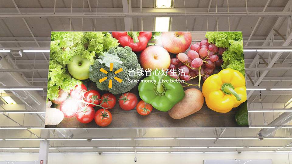 Brand Promotion – In-store Hanging Signage
